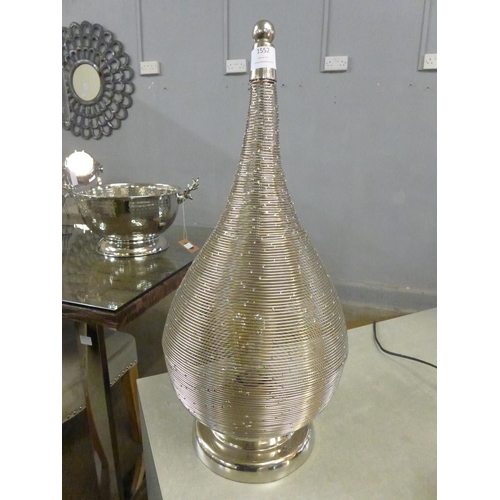 1550 - A metal coil table lamp (LPCM33)   #