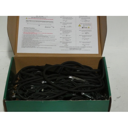 3006 - Led String Light White  2020 20M/120 Led   (214-111) * This Lot Is Subject To Vat