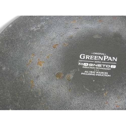 3009 - Greenpan Frying Pan Set (Black Diamond)  (214-137) * This Lot Is Subject To Vat