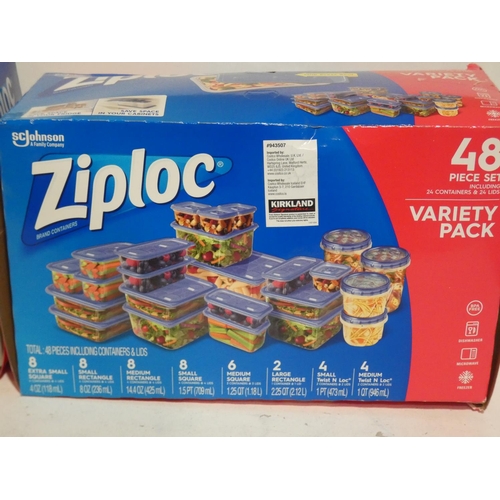 3011 - Two Ziploc Container Variety Packs   (214-127, 128) * This Lot Is Subject To Vat