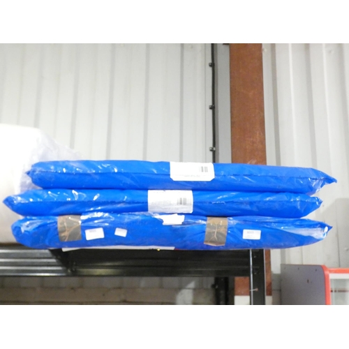 3015 - Four foam travel cot mattresses (930mm x 640mm x 60mm) * this lot is subject to VAT