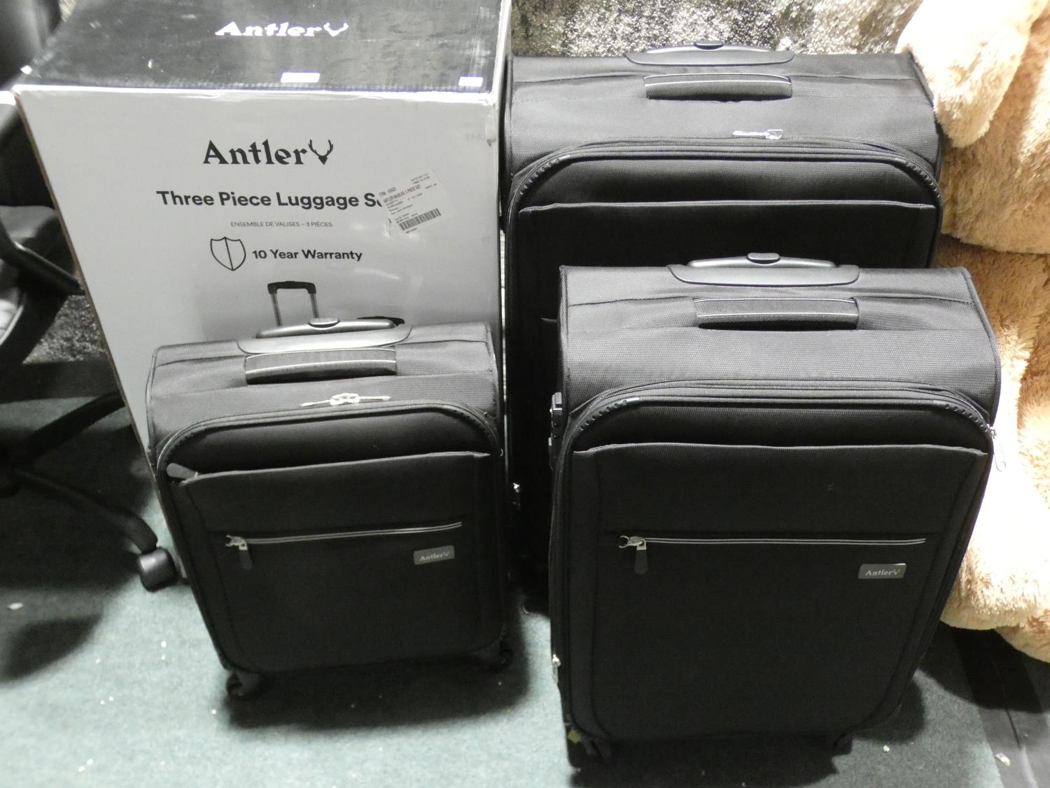 antler 3 piece luggage set marcus