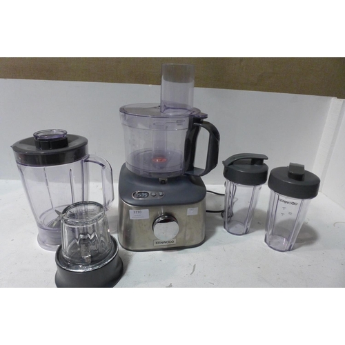 3210 - Kenwood Compact + Multipro Food Processor    (215-351) * This lot is subject to VAT