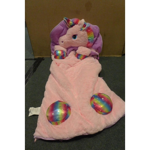 3214 - Unicorn Hugfun Sleeping Bag  (168Cm X 71Cm) (215-247) * This lot is subject to VAT