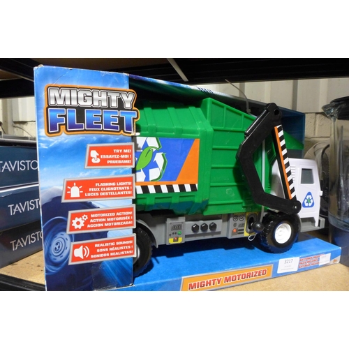 3217 - Mighty Motorised Dumpster Truck (215-478) * This lot is subject to VAT