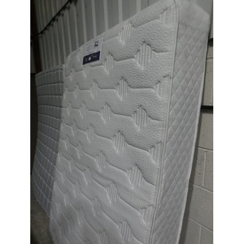 3512 - Eco Silentnight Fusion Double Mattress, Rrp £179.99 + Vat (215-158) * This lot is subject to VAT