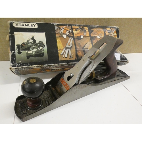 2021 - Stanley & Bailey No.5 wood plane - boxed