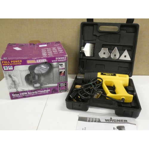 2068 - Wagner heat gun & security floodlight