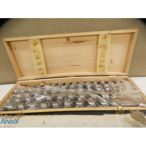 2083 - Box of auger drill bits - 6 x 460mm