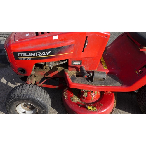 Murray 125 96 ride on lawn mower with key