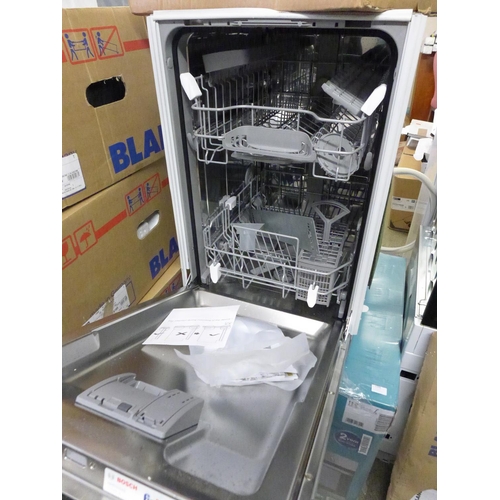 1393 - A Bosch  Integrated Slimline Dishwasher with Home Connect H815xW448xD550, Model SPV2HKX39G , RRP £42... 