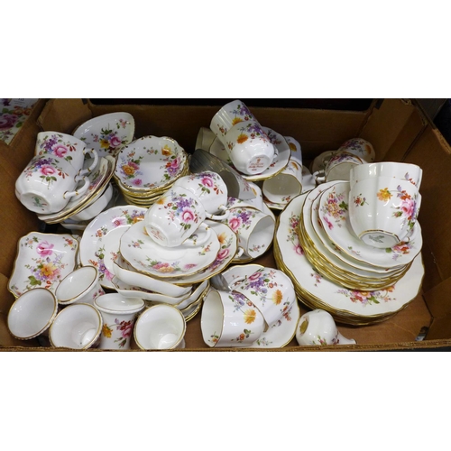 712 - A large collection of Royal Crown Derby, Derby Posies china