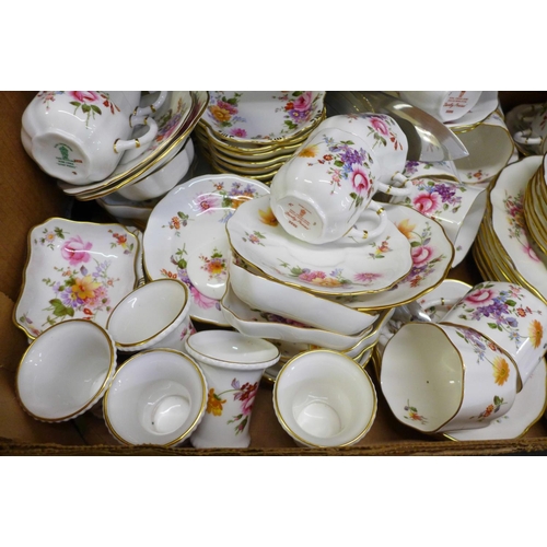 712 - A large collection of Royal Crown Derby, Derby Posies china