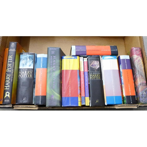 785 - Fourteen Harry Potter novels; seven first editions and two US first editions