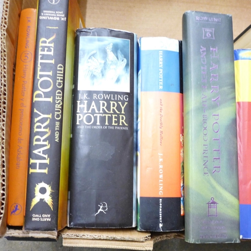 785 - Fourteen Harry Potter novels; seven first editions and two US first editions