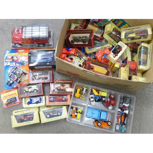 799 - A collection of die-cast and other model vehicles, including Corgi, Models of Yesteryear, etc.