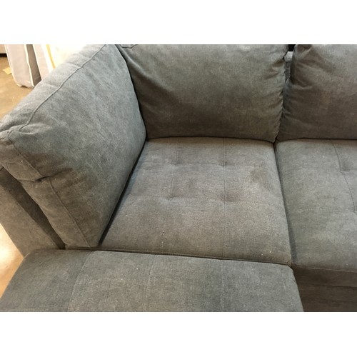 1301 - A six piece fabric sectional sofa, RRP £916.66 + VAT * This lot is subject to VAT