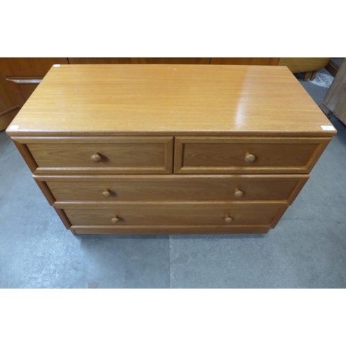 150 - A G-Plan teak chest of drawers