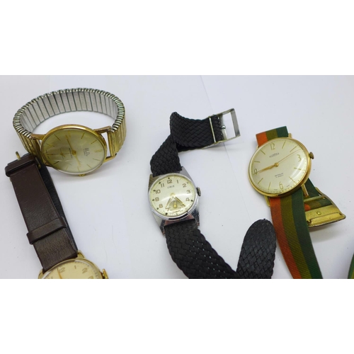 1039 - Mechanical wristwatches including Roamer, 1950's Smiths De Luxe and Oris