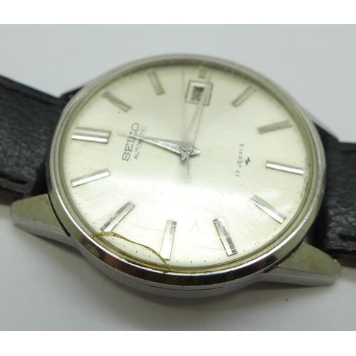 1230 - A gentleman's 1973 Seiko 7005-2000 automatic wristwatch