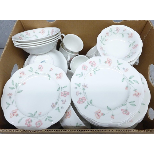 1277B - A box of Johnson Bros. tea and dinnerwares **PLEASE NOTE THIS LOT IS NOT ELIGIBLE FOR POSTING AND PA... 