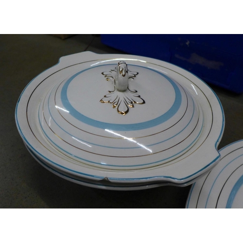 1287D - 1960's dinnerware, Empire, England, and an Art Deco tureen **PLEASE NOTE THIS LOT IS NOT ELIGIBLE FO... 