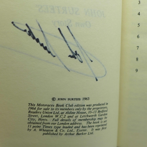 741 - A signed copy of 1963 book 