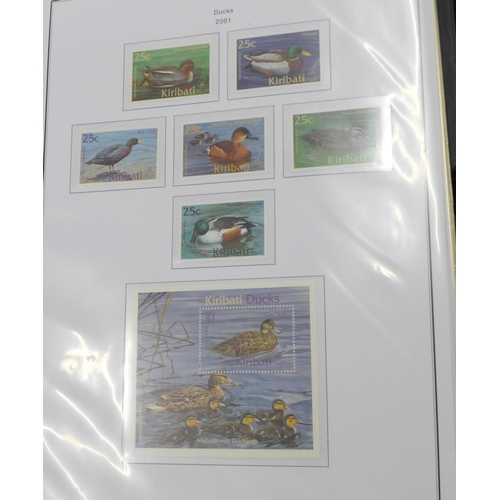 768 - Stamp collection for Kiribati, from Millenium 2000 to 2015, all unmounted mint, in Britannia album p... 