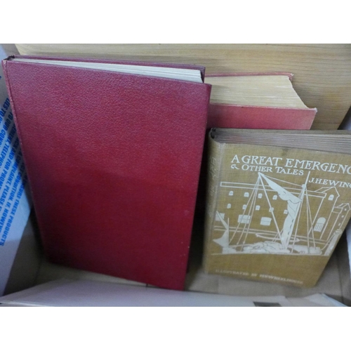 803 - Large box of ephemera, CDVs, photographs, 19th Century newspapers, etc.