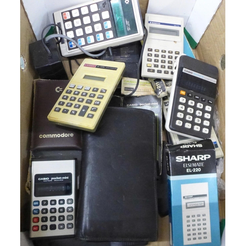 809 - A collection of calculators