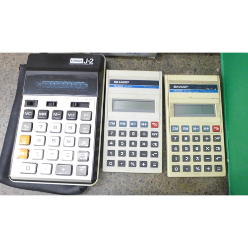 809 - A collection of calculators