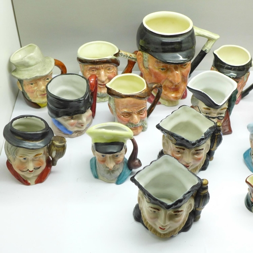 847 - Lancaster Sandland and other character mugs (18)