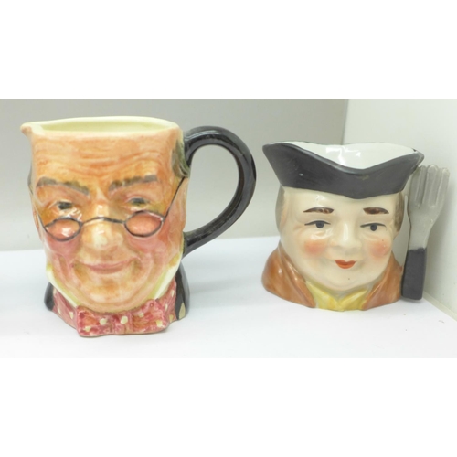 847 - Lancaster Sandland and other character mugs (18)