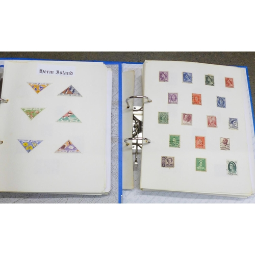 850 - Stamps:- Worldwide collection in two volumes