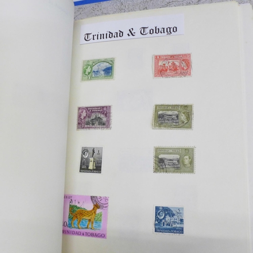 850 - Stamps:- Worldwide collection in two volumes