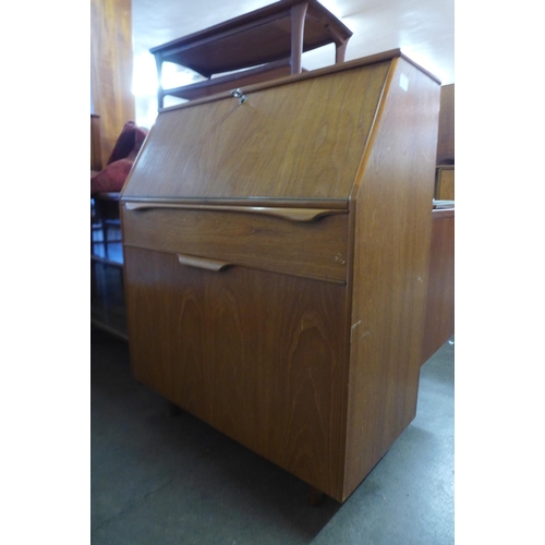 140 - An S-Form teak bureau