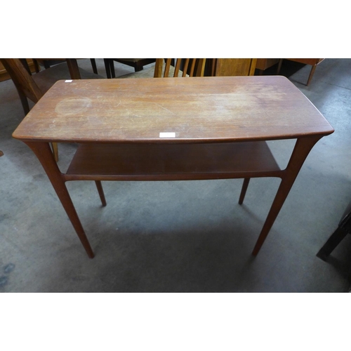 146 - A Danish teak side table