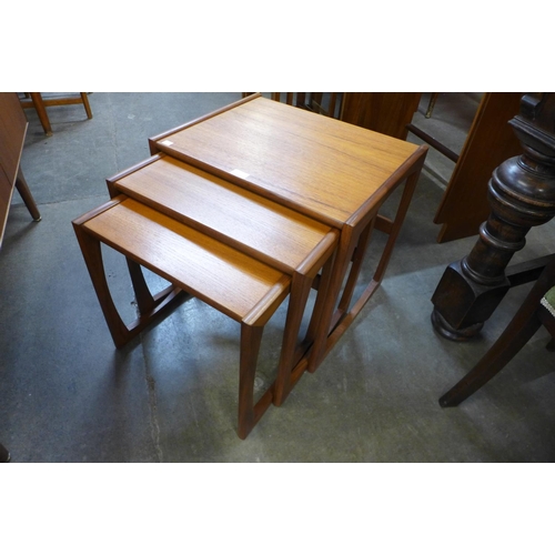 172 - A G-Plan Quadrille teak nest of tables