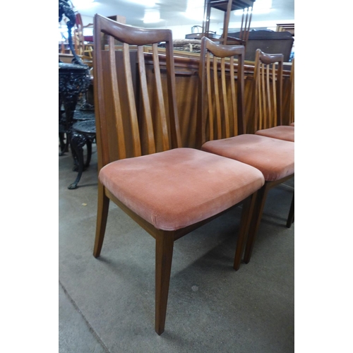 177 - A set of four G-Plan Fresco teak dining chairs