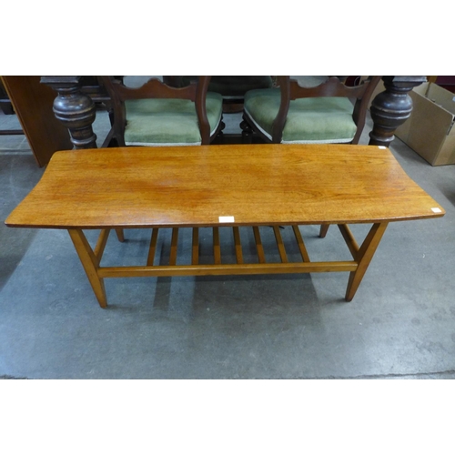 179 - A teak coffee table