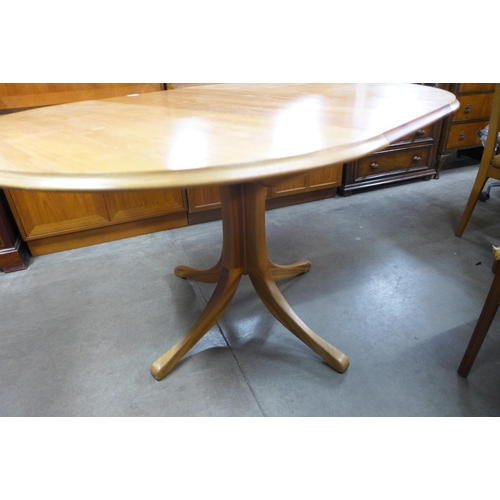 191 - A Sutcliffe Furniture teak extending dining table