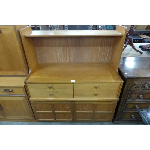 191A - A small Nathan teak highboard