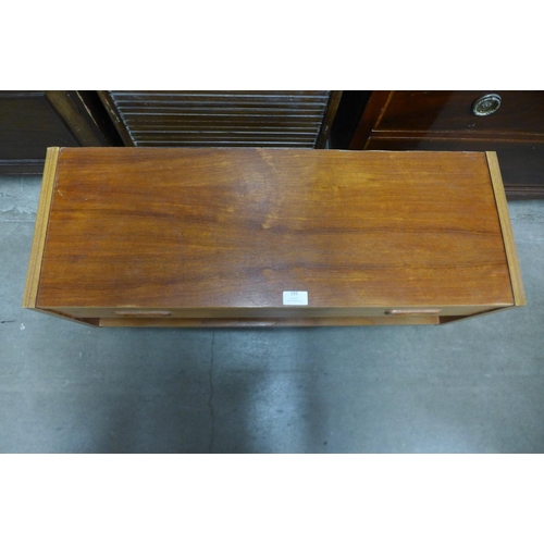 193 - A Danish PS system teak single drawer unit