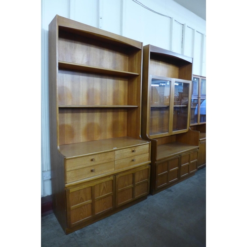 196 - Two Nathan teak bookcases