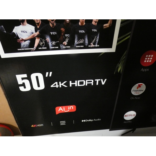 3068 - A TCL 4K HDR Smart 50