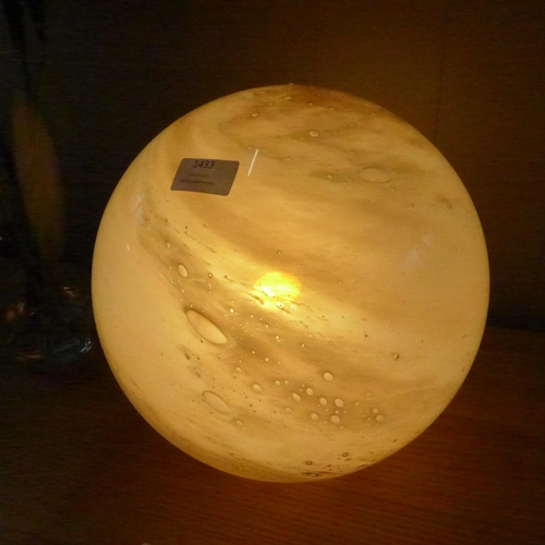 1433 - A hand blown glass Jupiter lamp (GL00142)  #