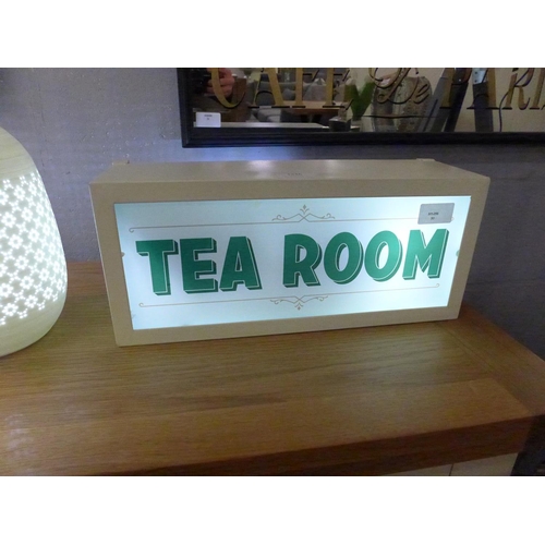 1446 - A tea room light box (TJ104322)   #