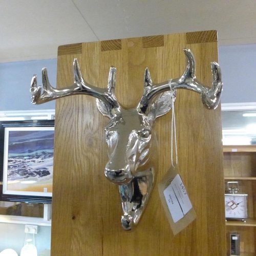 1457 - A nickel stag coat hook (1865409)   #