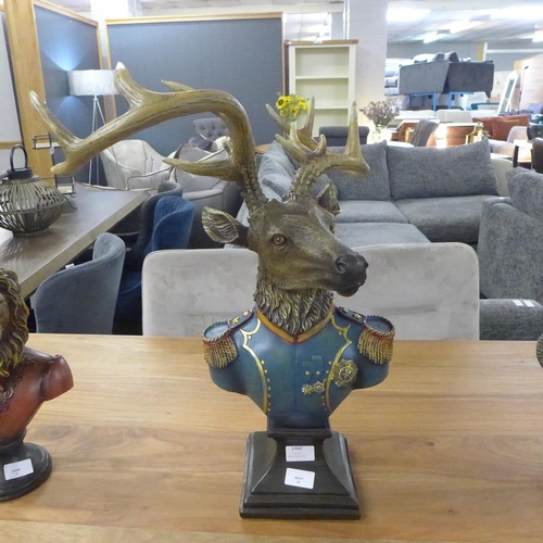 1460 - A large stag gentry bust (BD13547)   # height 56cms