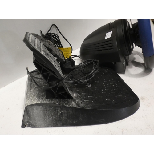 3086 - Thrustmaster T150 steering wheel and pedals (219-217) * This lot is subject to VAT